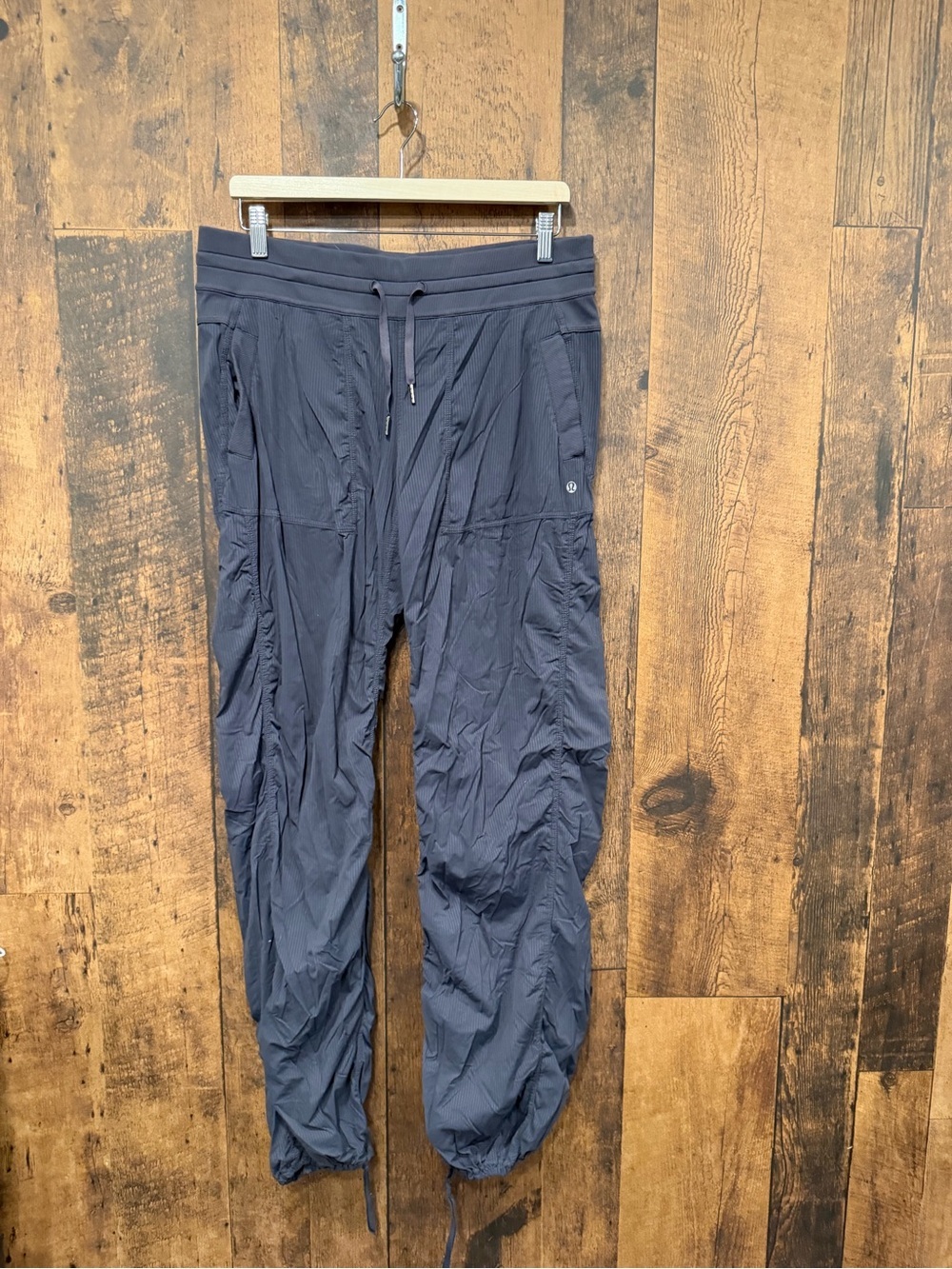 Lululemon dance studio pants unlined grey size 10 tall